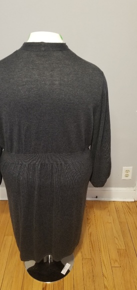 Grey Sweater Dress - Picture 2 of 4